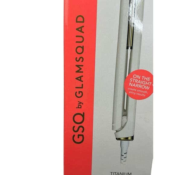 GSQ By Glamsquad, Titanium 2-IN-1 Flat Iron FREE SHIPPING New - Picture 4 of 16